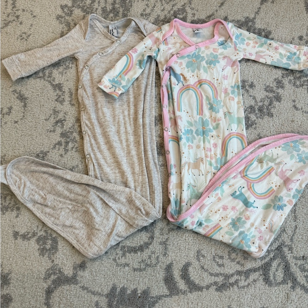 Copper Pearl Newborn Gowns